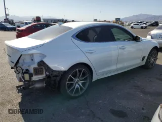 2022 Genesis G70 3.3T с VIN KMTG54TE7NU088173, выставлен на аукционе Copart как лот 52616255 с пробегом 24 372 миль миль и Списание • Salvage title. История ставок и продаж доступна на DreamBid. Изображение 3.