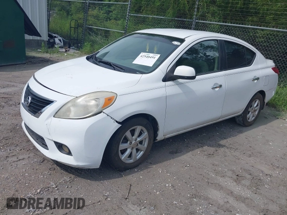 2012 Nissan Versa SV with VIN 3N1CN7AP4CL868905, listed as a IAAI auction lot 42540491 with 155,519 mi miles and . Bid and sale history available at DreamBid. Image 2.