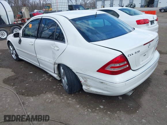 2006 Mercedes-Benz C 230 Sport with VIN WDBRF52H56A902005, listed as a IAAI auction lot 41890898 with 231,444 mi miles and . Bid and sale history available at carsss.com. Image 3.