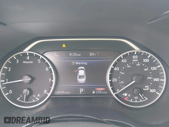 2016 Nissan Maxima Platinum with VIN 1N4AA6AP9GC403960, listed as a IAAI auction lot 42781654 with 19,699 mi miles and . Bid and sale history available at DreamBid. Image 7.