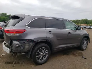 2017 Toyota Highlander XLE с VIN 5TDJZRFH0HS468444, выставлен на аукционе Copart как лот 60288025 с пробегом 147 785 миль миль и Списание • Salvage title. История ставок и продаж доступна на DreamBid. Изображение 3.