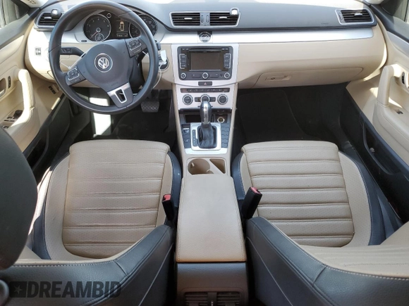 2014 Volkswagen CC Sport with VIN WVWBP7AN1EE506177, listed as a Copart auction lot 76997114 with 117,039 mi miles and Salvage Title. Bid and sale history available at carsss.com. Image 8.