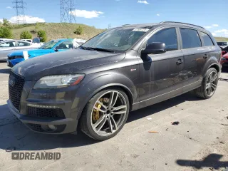 2013 Audi Q7 S line Prestige z VIN WA1DGAFE4DD009136, wystawiony jako Copart lot #57869725 z przebiegiem 253 358 mil mil oraz Czysty tytuł • Clean title. Historia ofert i sprzedaży dostępna na DreamBid. Obrazek 1.