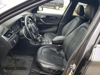 2016 BMW X1 xDrive28i with VIN WBXHT3C39G5E48970, listed as a Copart auction lot 43343365 with 144,329 mi miles and Salvage Title. Bid and sale history available at carsss.com. Image 7.