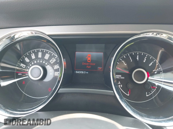 2014 Ford Mustang V6 with VIN 1ZVBP8AM8E5277409, listed as a IAAI auction lot 42415503 with 84,309 mi miles and . Bid and sale history available at DreamBid. Image 7.