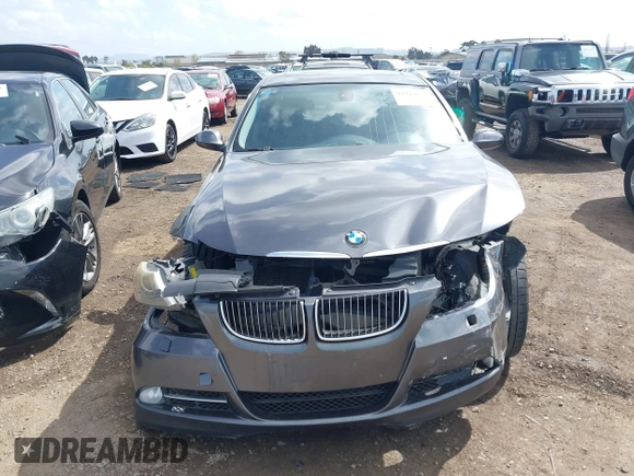 2007 BMW 3 Series 335xi with VIN WBAVD53577A006071, listed as a IAAI auction lot 41924859 with 128,693 mi miles. Bid and sale history available at carsss.com. Image 12.