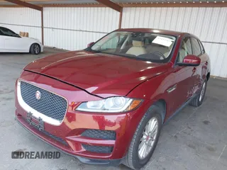 2017 Jaguar F-Pace 35t with VIN SADCS2BVXHA065444, listed as a IAAI auction lot 42441965 with 52,893 mi miles and . Bid and sale history available at DreamBid. Image 2.