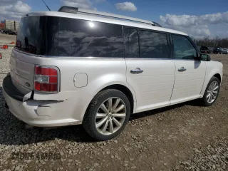 2015 Ford Flex SEL with VIN 2FMGK5C81FBA22941, listed as a Copart auction lot 47589955 with 144,543 mi miles and Salvage Title. Bid and sale history available at carsss.com. Image 3.