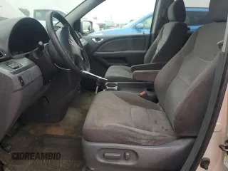 2005 Honda Odyssey EX with VIN 5FNRL38415B410659, listed as a Copart auction lot 58535455 with 198,250 mi miles and Salvage title. Bid and sale history available at DreamBid. Image 7.