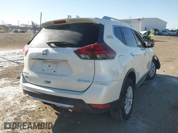 2020 Nissan Rogue S with VIN 5N1AT2MV5LC791184, listed as a IAAI auction lot 41341151 with 55,007 mi miles. Bid and sale history available at carsss.com. Image 4.