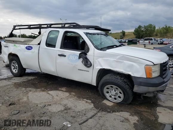 2013 GMC Sierra 1500 with VIN 1GTR2TE01DZ122377, listed as a Copart auction lot 66518834 with 120,797 mi miles and Salvage Title. Bid and sale history available at DreamBid. Image 4.
