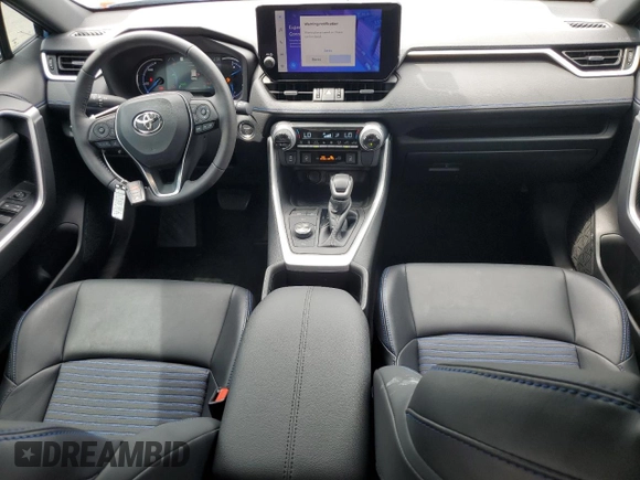 2023 Toyota RAV4 Hybrid XSE with VIN 2T3E6RFV6PW039337, listed as a Copart auction lot 58767635 with 19,126 mi miles and Salvage title. Bid and sale history available at DreamBid. Image 8.