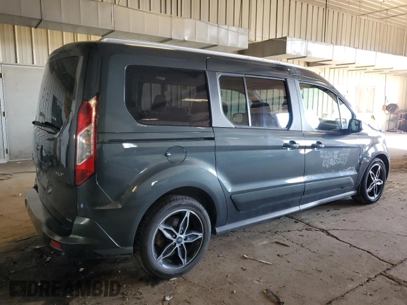 2018 Ford Transit Connect XLT with VIN NM0GE9F71J1365143, listed as a Copart auction lot 40447414 with 156,458 mi miles and . Bid and sale history available at DreamBid. Image 3.