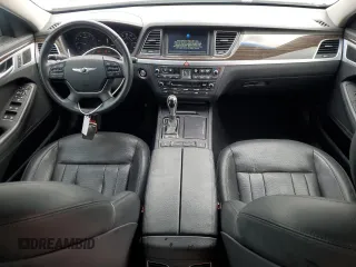 2017 Genesis G80 3.8L with VIN KMHGN4JE8HU176487, listed as a Copart auction lot 58164225 with 47,052 mi miles and Salvage title. Bid and sale history available at DreamBid. Image 8.
