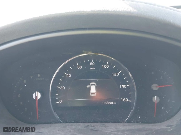 2019 Kia Sorento EX V6 with VIN 5XYPH4A50KG500567, listed as a IAAI auction lot 41113028 with 110,698 mi miles. Bid and sale history available at carsss.com. Image 7.