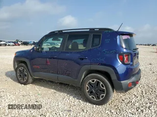 2017 Jeep Renegade Trailhawk z VIN ZACCJBCB0HPE70540, wystawiony jako Copart lot #54494915 z przebiegiem 74 534 mil mil oraz Czysty tytuł • Clean title. Historia ofert i sprzedaży dostępna na DreamBid. Obrazek 2.