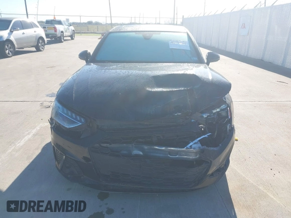 2022 Audi A4 S line Premium Plus with VIN WAUEAAF4XNA008656, listed as a IAAI auction lot 41754921 with 78,118 mi miles and . Bid and sale history available at DreamBid. Image 6.