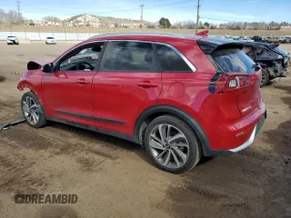 2018 Kia Niro Touring with VIN KNDCE3LC9J5175373, listed as a Copart auction lot 46708925 with 75,079 mi miles and Salvage Title. Bid and sale history available at carsss.com. Image 2.