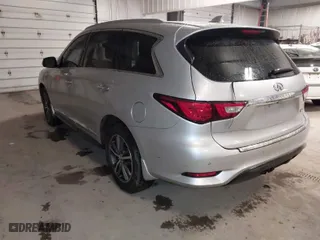 2017 Infiniti QX60 with VIN 5N1DL0MM2HC530837, listed as a IAAI auction lot 41757672 with 49,036 mi miles. Bid and sale history available at carsss.com. Image 3.