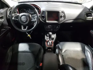 2018 Jeep Compass Trailhawk with VIN 3C4NJDDB4JT184997, listed as a Copart auction lot 48943005 with 119,778 mi miles and Salvage title. Bid and sale history available at DreamBid. Image 8.