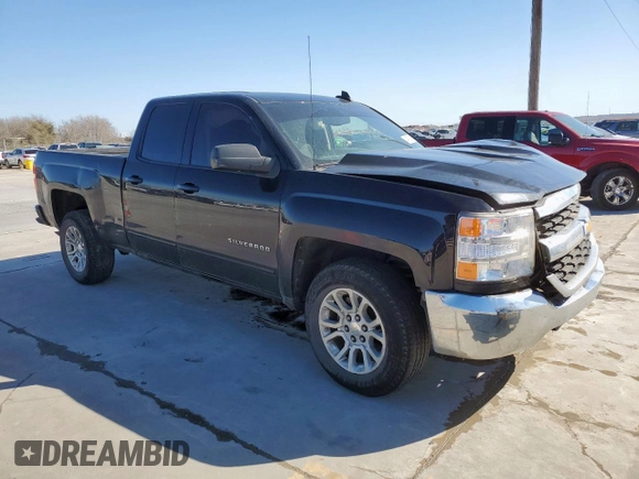 2019 Chevrolet Silverado 1500 LT with VIN 2GCRCPEC9K1158922, listed as a Copart auction lot 48476035 with 125,760 mi miles and Salvage Title. Bid and sale history available at DreamBid. Image 4.