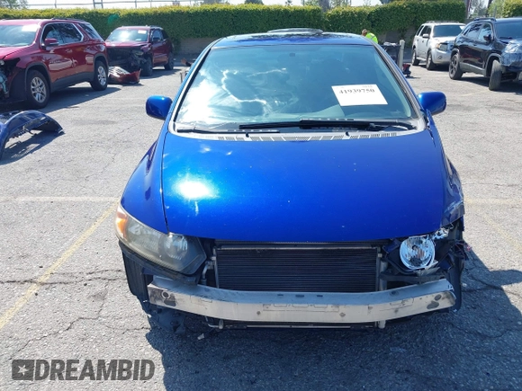 2008 Honda Civic Cpe Si with VIN 2HGFG21558H703002, listed as a IAAI auction lot 41939750 with 155,156 mi miles. Bid and sale history available at carsss.com. Image 13.
