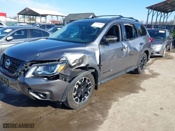 2020 Nissan Pathfinder SL with VIN 5N1DR2CM3LC625816, listed as a IAAI auction lot 41590656 with 69,752 mi miles. Bid and sale history available at carsss.com. Image 6.