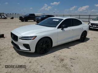 2024 Volvo S60 Plus Black Edition with VIN 7JRL12FHXRG281975, listed as a Copart auction lot 64807344 with 5,629 mi miles and Salvage title. Bid and sale history available at DreamBid. Image 1.