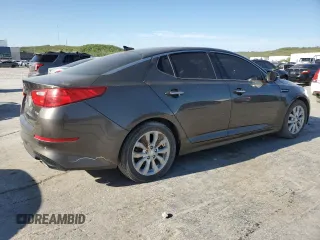 2015 Kia Optima EX with VIN 5XXGN4A72FG404167, listed as a Copart auction lot 53261445 with 156,517 mi miles and Salvage Title. Bid and sale history available at carsss.com. Image 3.