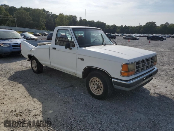 1991 Ford Ranger Splash with VIN 1FTCR10A0MTA38754, listed as a Copart auction lot 71286504 with 61,135 mi miles and Salvage Title. Bid and sale history available at DreamBid. Image 4.