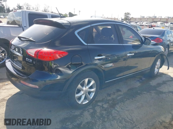 2010 Infiniti EX Journey with VIN JN1AJ0HP9AM700938, listed as a IAAI auction lot 41949431 with 168,910 mi miles. Bid and sale history available at carsss.com. Image 4.
