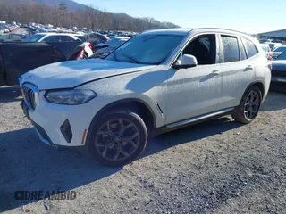 2022 BMW X3 xDrive30i with VIN 5UX53DP09N9K76477, listed as a IAAI auction lot 41164992 with Not Provided miles and . Bid and sale history available at DreamBid. Image 18.