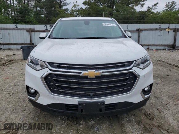 2021 Chevrolet Traverse LT with VIN 1GNEVHKWXMJ214024, listed as a Copart auction lot 56917015 with 68,829 mi miles and Salvage title. Bid and sale history available at DreamBid. Image 5.