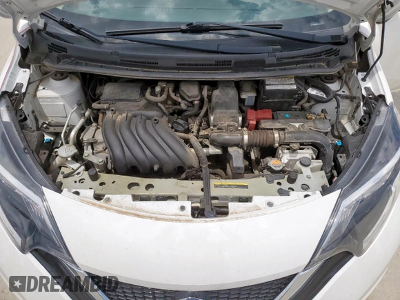2017 Nissan Note SL with VIN 3N1CE2CP0HL367470, listed as a Copart auction lot 58926575 with 129,480 mi miles and Salvage title. Bid and sale history available at DreamBid. Image 12.