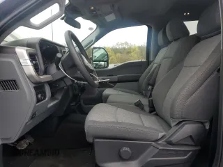 2024 Ford F-250 XL with VIN 1FT8W2BA2RED55853, listed as a Copart auction lot 50156825 with 5,293 mi miles and Salvage title. Bid and sale history available at DreamBid. Image 7.