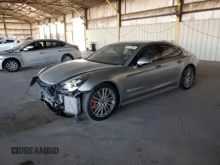2018 Porsche Panamera Turbo with VIN WP0AF2A72JL140125, listed as a Copart auction lot 60313865 with 66,191 mi miles and Salvage title. Bid and sale history available at DreamBid. Image 1.