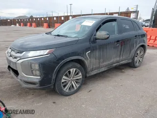 2023 Mitsubishi Outlander Sport ES with VIN JA4ARUAU6PU011181, listed as a IAAI auction lot 41593699 with 88,069 mi miles. Bid and sale history available at carsss.com. Image 17.
