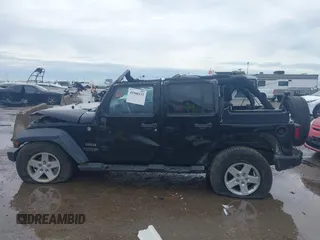 2014 Jeep Wrangler Unlimited Sport with VIN 1C4BJWDGXEL294965, listed as a IAAI auction lot 41908152 with 243,546 mi miles and . Bid and sale history available at DreamBid. Image 15.