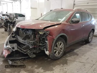 2016 Nissan Rogue SL with VIN KNMAT2MV9GP696498, listed as a IAAI auction lot 41744142 with 120,600 mi miles and . Bid and sale history available at DreamBid. Image 2.