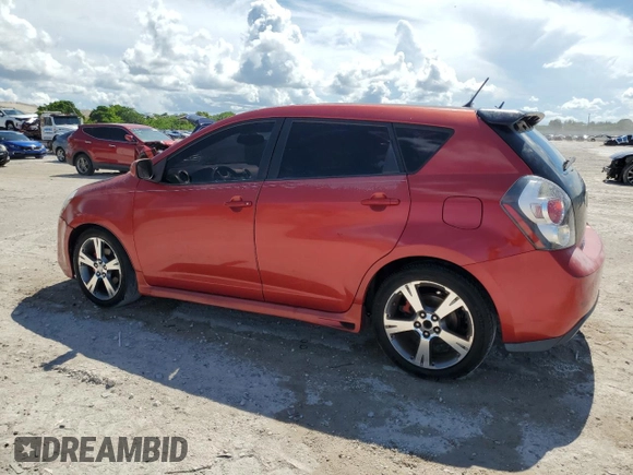 2009 Pontiac Vibe GT with VIN 5Y2SR67059Z410910, listed as a Copart auction lot 62497825 with 180,431 mi miles and Clean title. Bid and sale history available at DreamBid. Image 2.