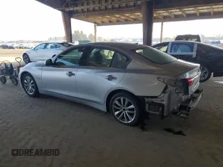 2017 Infiniti Q50 Premium с VIN JN1EV7AP8HM736591, выставлен на аукционе Copart как лот 56949185 с пробегом 52 999 миль миль и Списание • Salvage title. История ставок и продаж доступна на DreamBid. Изображение 2.