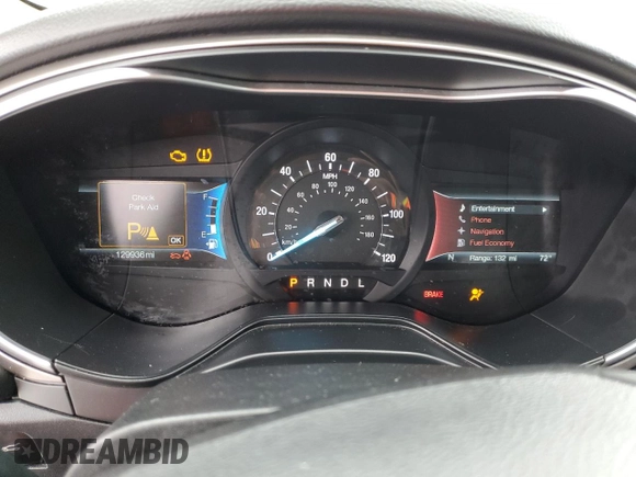 2019 Ford Fusion Hybrid SEL with VIN 3FA6P0MU5KR235893, listed as a Copart auction lot 49295113 with 129,936 mi miles. Bid and sale history available at carsss.com. Image 9.