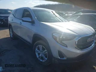2020 GMC Terrain SLE with VIN 3GKALTEVXLL103634, listed as a IAAI auction lot 41587313 with 96,238 mi miles. Bid and sale history available at carsss.com. Image 1.