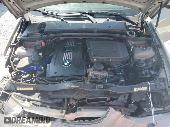 2007 BMW 3 Series 335i with VIN WBAWL73537PX46460, listed as a Copart auction lot 51055475 with 176,464 mi miles and Salvage Title. Bid and sale history available at carsss.com. Image 12.