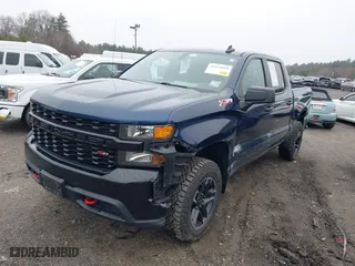 2019 Chevrolet Silverado 1500 Custom Trail Boss with VIN 1GCPYCEH6KZ400716, listed as a IAAI auction lot 41919009 with 57,091 mi miles. Bid and sale history available at carsss.com. Image 17.