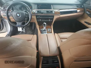 2015 BMW 7 Series 740Li xDrive with VIN WBAYF4C57FGS99225, listed as a Copart auction lot 82167004 with 145,711 mi miles and Salvage Title. Bid and sale history available at carsss.com. Image 8.