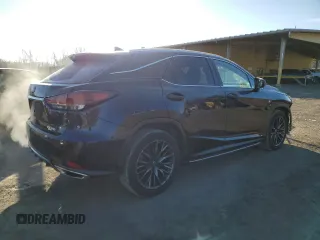 2021 Lexus RX with VIN 2T2YZMDA2MC283625, listed as a Copart auction lot 45634655 with 57,460 mi miles and Salvage Title. Bid and sale history available at carsss.com. Image 3.