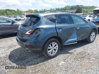2012 Nissan Murano SV with VIN JN8AZ1MW5CW208914, listed as a IAAI auction lot 42107691 with 143,881 mi miles and . Bid and sale history available at carsss.com. Image 4.