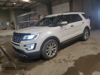 2016 Ford Explorer Limited with VIN 1FM5K8F81GGB25954, listed as a Copart auction lot 53035705 with 72,981 mi miles and Salvage Title. Bid and sale history available at carsss.com. Image 1.