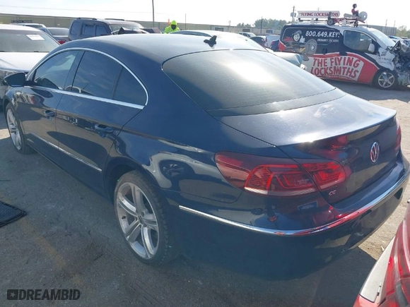 2013 Volkswagen CC Sport with VIN WVWBN7AN8DE510330, listed as a IAAI auction lot 40957809 with 119,859 mi miles. Bid and sale history available at carsss.com. Image 3.